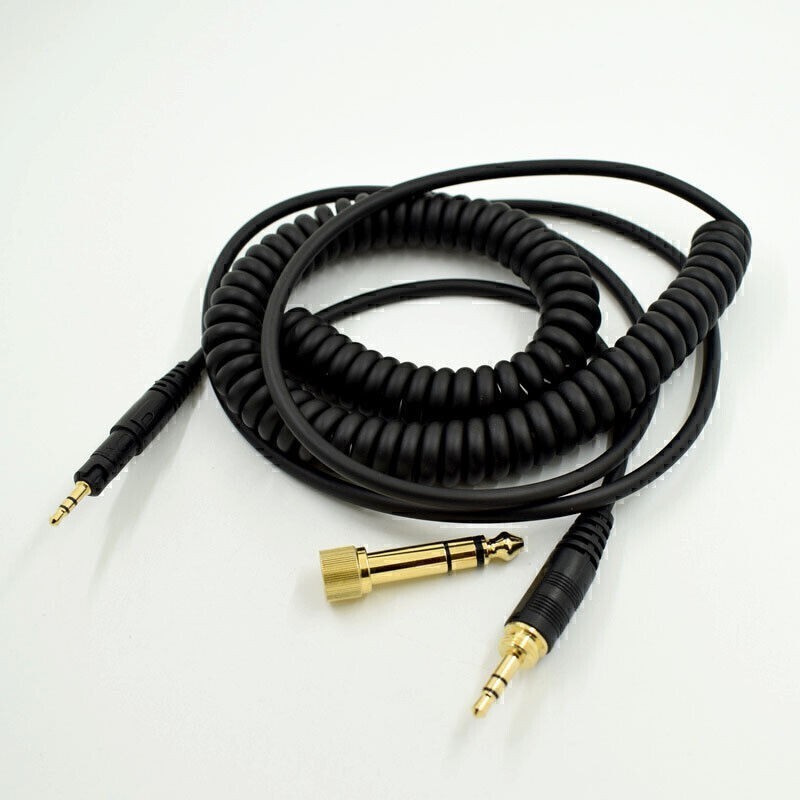 Audio-Technica HP-CC Replacement Cable For ATH-M40x & ATH-M50x Headphones Black
