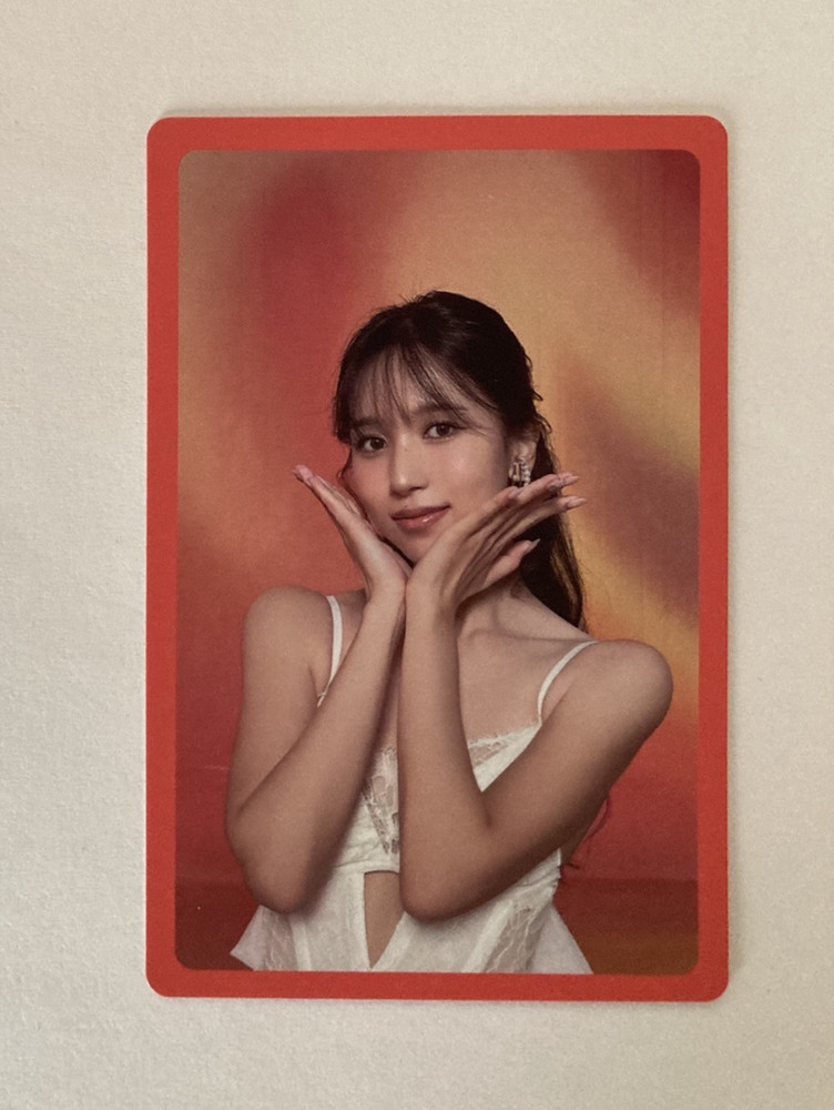 Twice Mina Photocard | With YouTH POB (Blasting Ver.)