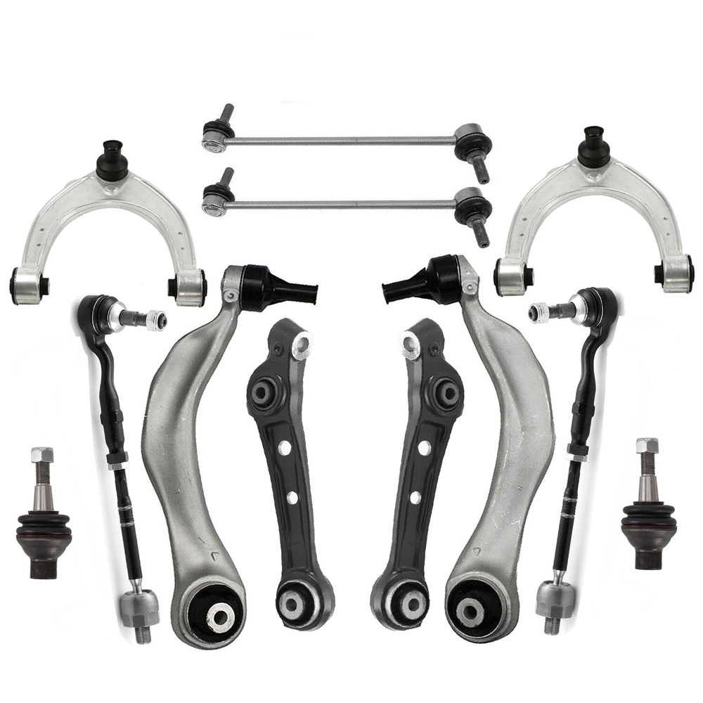 BMW F07 F01 535 740i Front Control Arm Tie Rod Ball Joint Kit 12Pcs