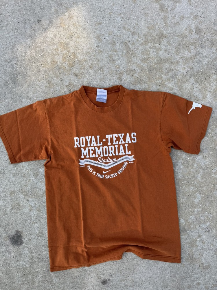 Vintage Nike University Of Texas T Shirt Medium Longhorns Football Manning