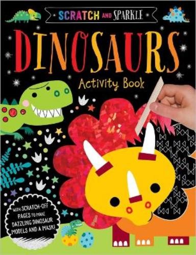Make Believe Ideas, Ltd. Dinosaurs Activity Book (Paperback) Scratch and SparkleAnother great item from Rarewaves USA | Free delivery!