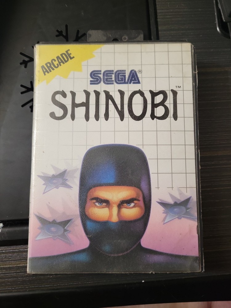 Shinobi (Sega Master, 1988) *Complete - Tested*