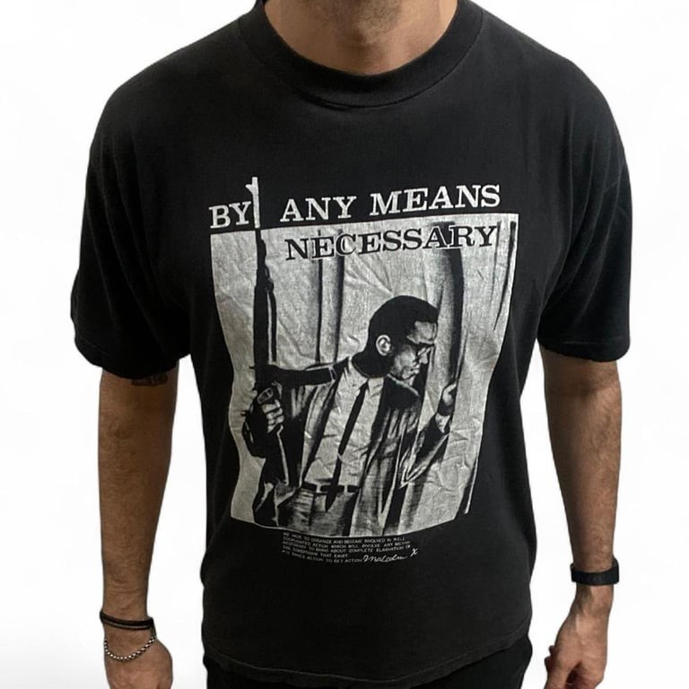 Vintage 90s Malcolm X 