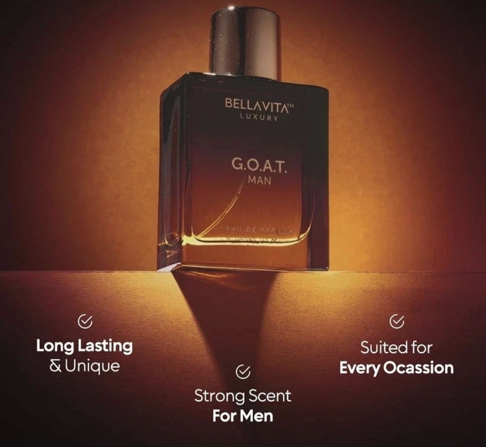 BellaVita Luxury Goat Man Eau de Parfum EDP Men 3.4 oz 100 ml