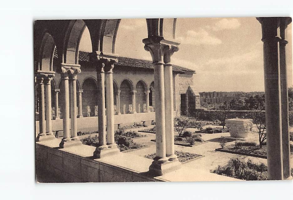 Postcard Bonnefont Cloister General View Metropolitan Museum of Art New York USA