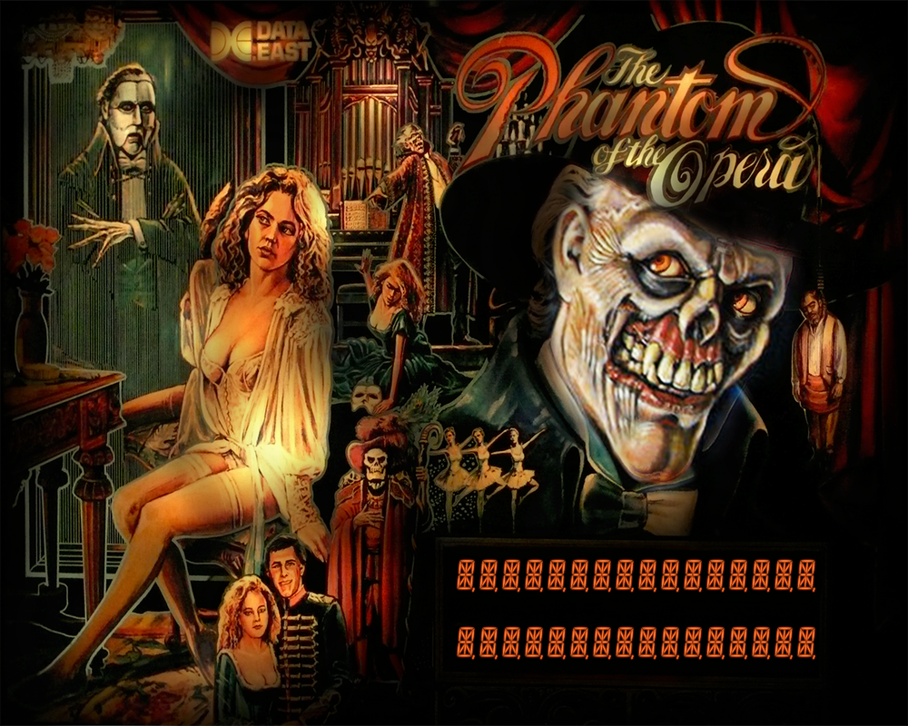 PHANTOM of the OPERA - NON GHOSTING Lighting custom SUPER BRIGHT PINBALL LED KIT