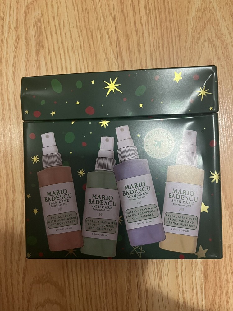 Mario Badescu 3-Pack Facial Spray Set 6 fl oz Each Hydrating Skincare Mist  