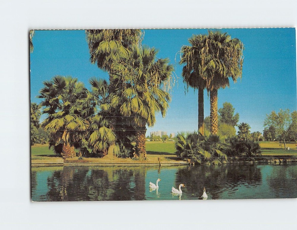 Postcard Encanto Park Phoenix Arizona USA