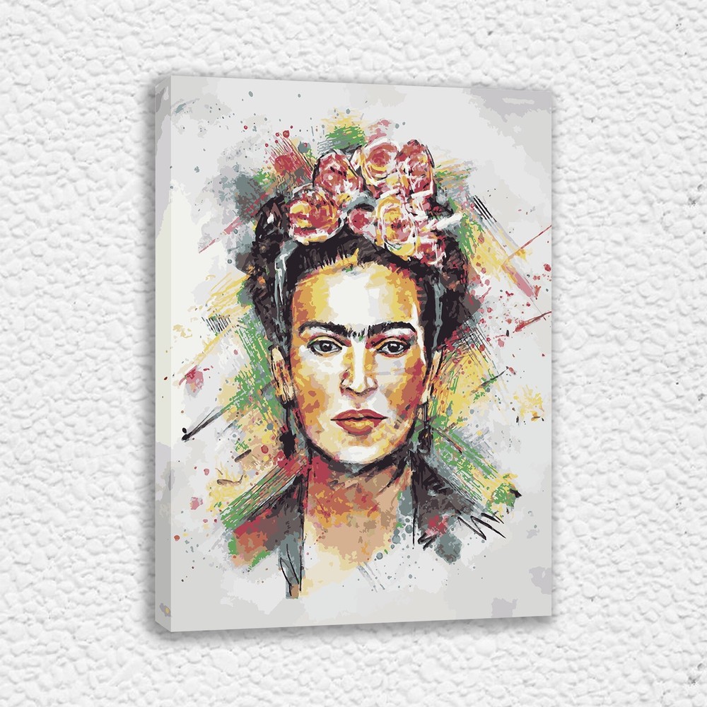 Premium Quality Paint By Numbers Kit: Frida Kahlo. KitArtUS