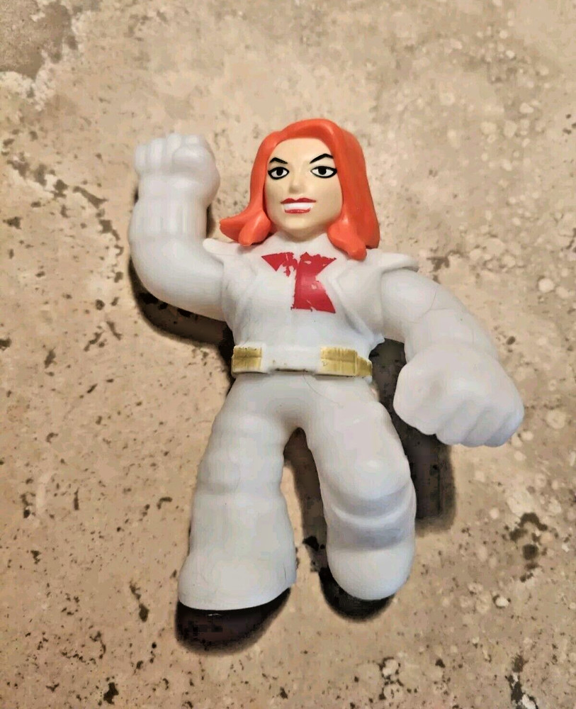 Heroes of Goo Jit Zu Marvel Hero White Black Widow - Squishy 5 inch figure