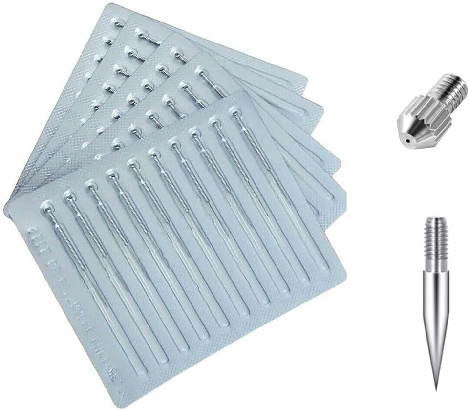 1Set Accessories Thin+Coarse Tips Set For Laser Tattoo Freckle Spot Removal Pen