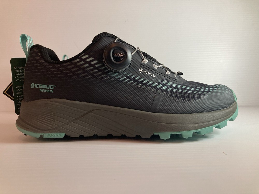 Icebug Newrun Bugrip GTX Womens Running Shoe size 8