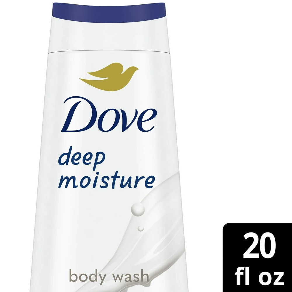 NEW 2025! Dove Deep Moisture Liquid Body Wash Cleanser, 20 oz - FREE SHIPPING