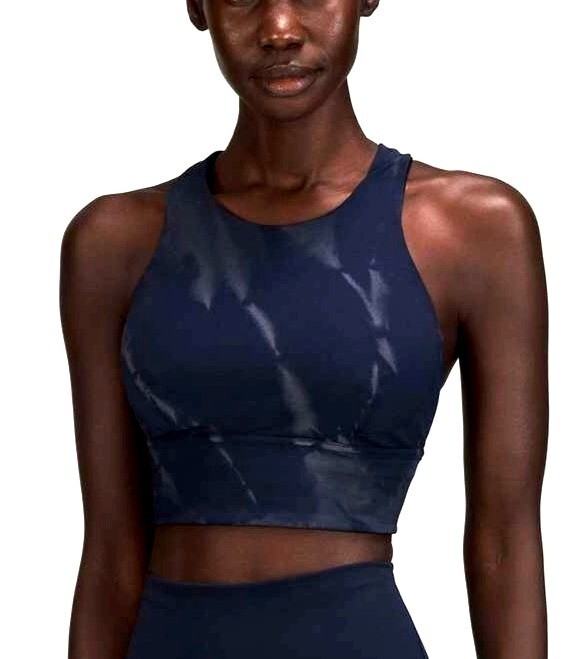 size 4 NWT Lululemon Wunder Train Longline Bra Fade *Medium Support, C/D Cup