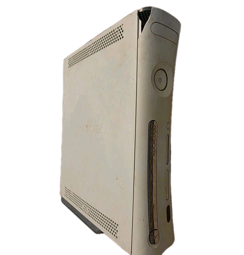 Microsoft Xbox 360 Console w Power Supply Untested As Is/For Parts or Repair