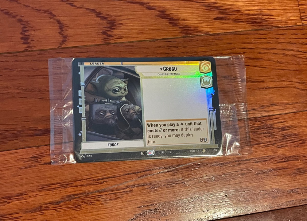 Star Wars Unlimited The Mandalorian And Grogu AMC EXCLUSIVE Collectable Cards