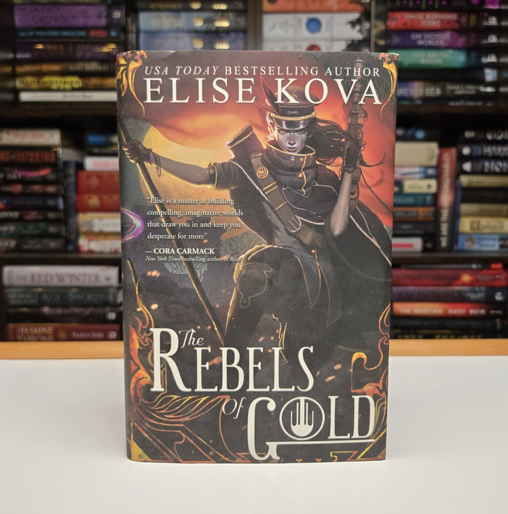 Elise Kova Rebels of Gold (Loom Saga) 2017 Hardcover OOP Indie