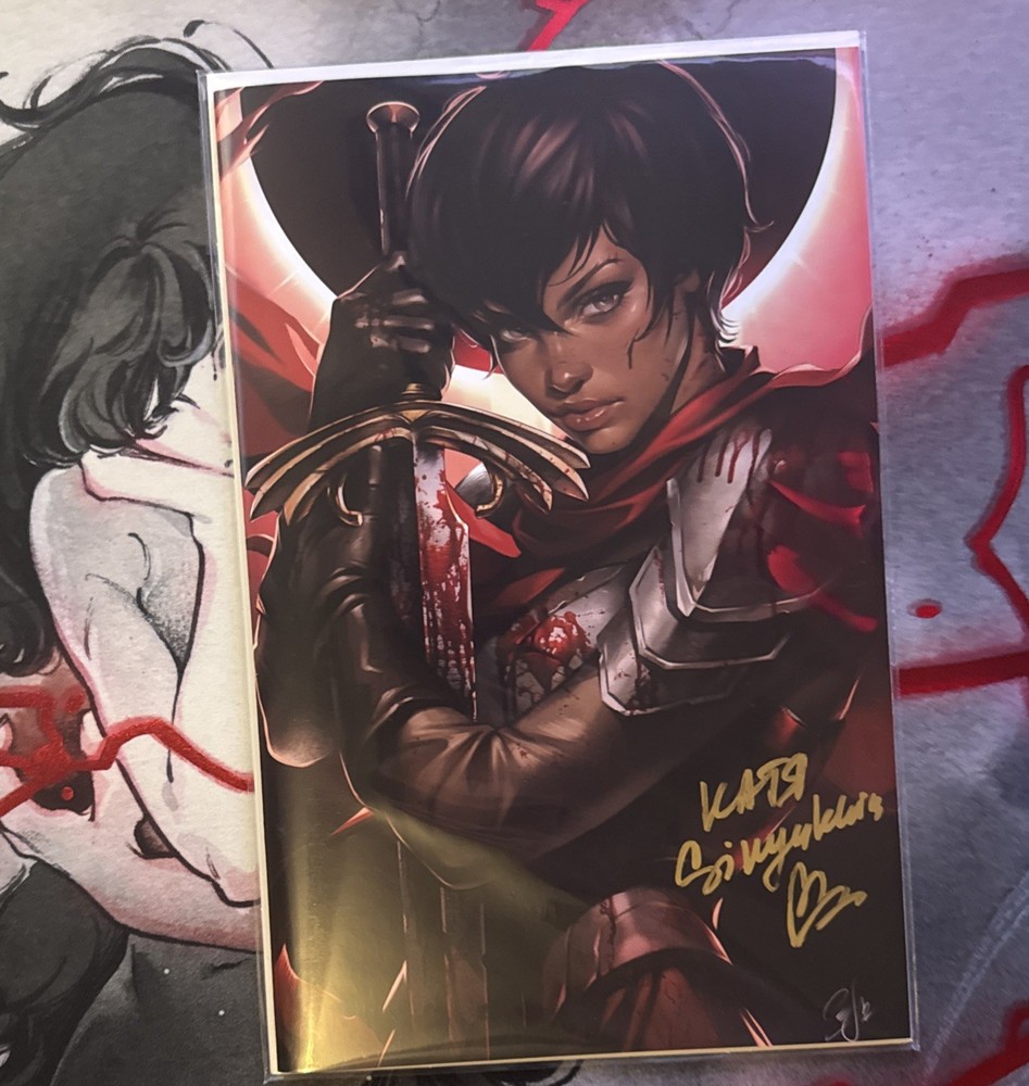 Trib Kentaro Miura Creator Of Berserk - Katya Sinyukhina Cover C Ltd 100 Signed
