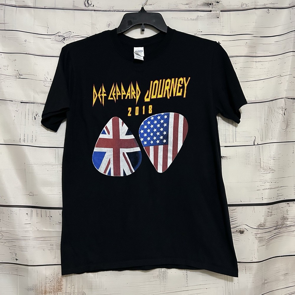 Def Leppard Journey 2018 Concert Tour Shirt Size Medium M