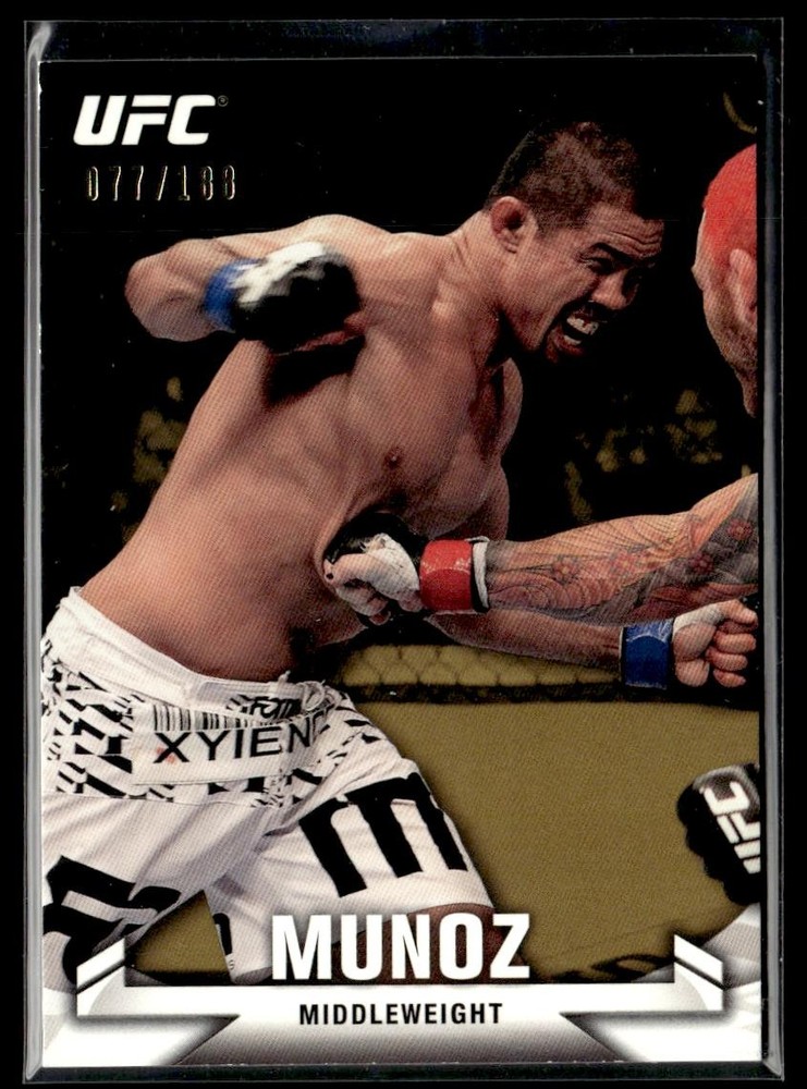 2013 Topps UFC Knockout Mark Munoz Gold #/188 HSC