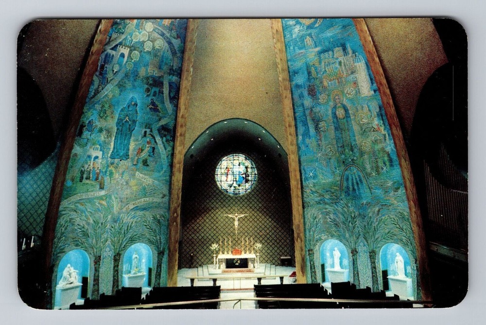 Indiana IN Notre Dame Saint Mary's College Vintage Postcard