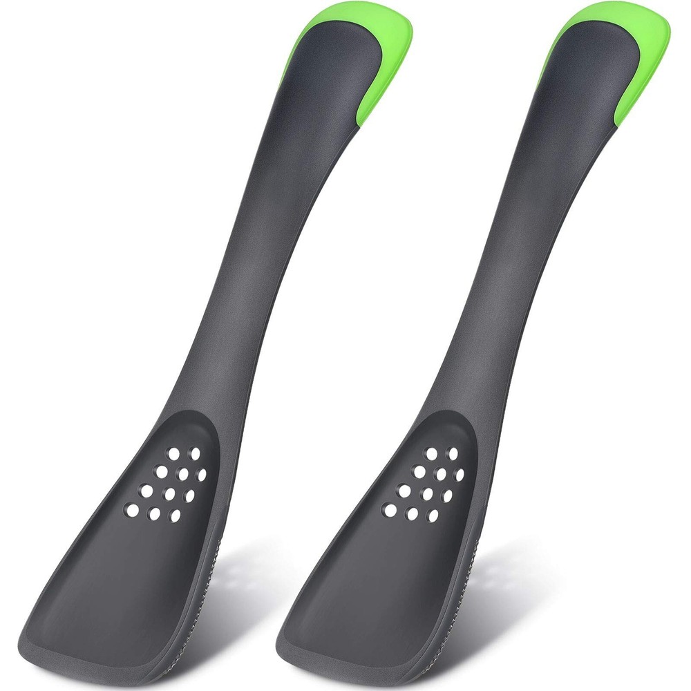 5-In-1 Nylon Slotted Spoon Spatula Turner Slicer Solid Spoon Multi-functional...