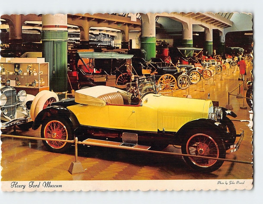 Postcard Henry Ford Museum Dearborn Michigan USA