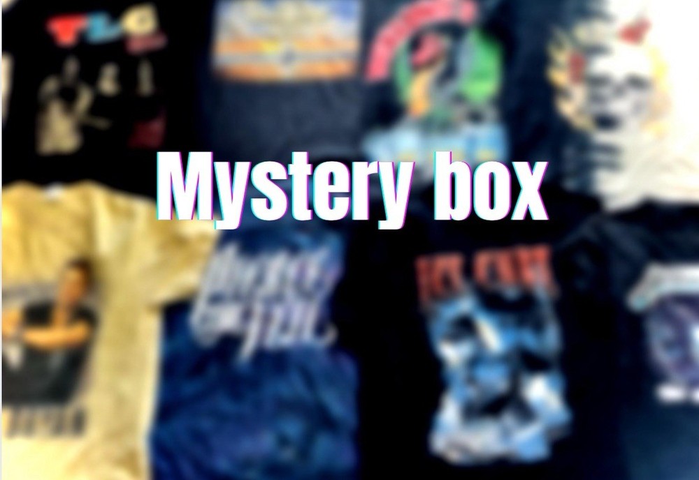 Vintage Band Tees Mystery Box set of 4 shirts