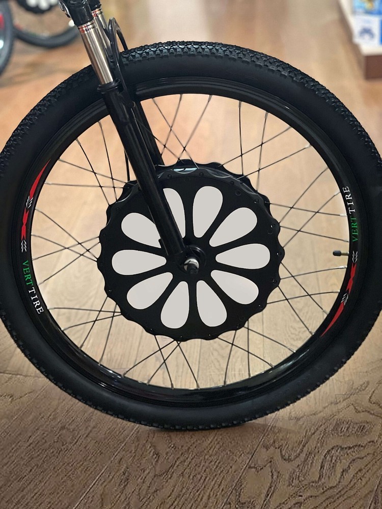 Verttire 26 in Front Wheel 48V 1500W ebike Conversion Kit