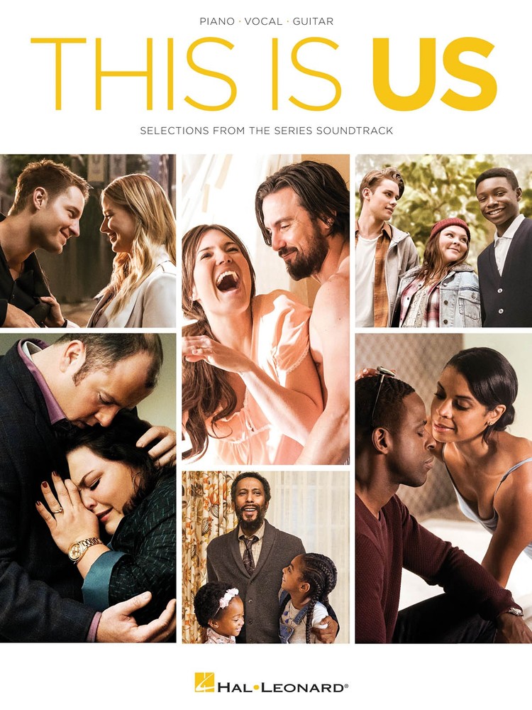 This Is Us TV Show for Piano Vocal Sheet Music Guitar Chords Lyrics Song Book