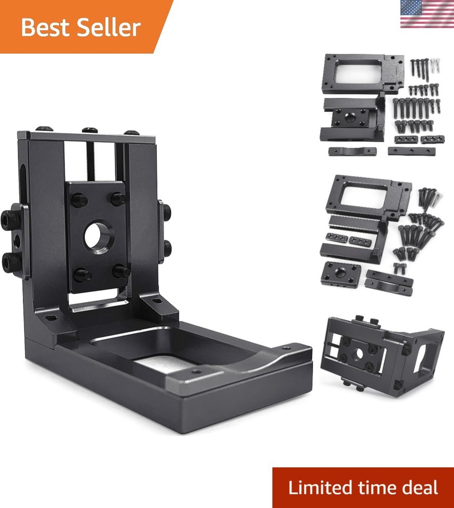 Durable Lightweight Black Aluminum Motor Mount for X-MAXX 77086-4 RC Truck