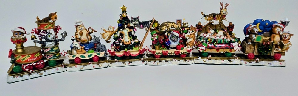 The Danbury Mint Cat Express Train 2004 Gary Patterson