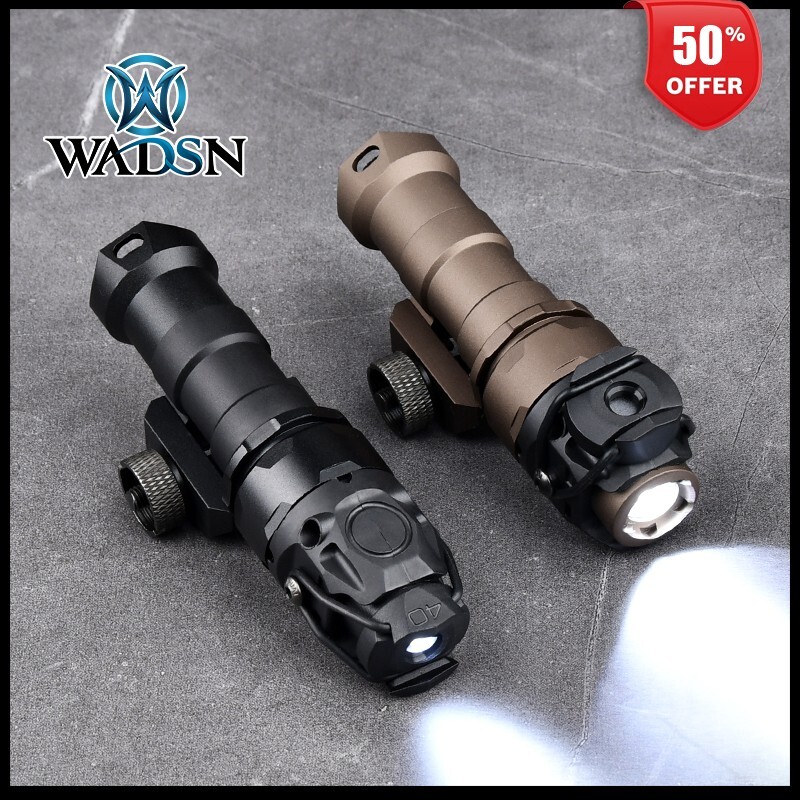 WADSN Tactical Hunting Flashlight KIJI K1-10 White LED OR IR illumination Light