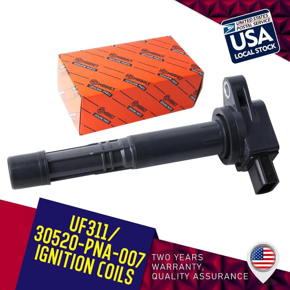Genuine OEM Ignition Coil Compatible with 30520RRA007 30520PRAA01 099700-070 30520-PMA-007