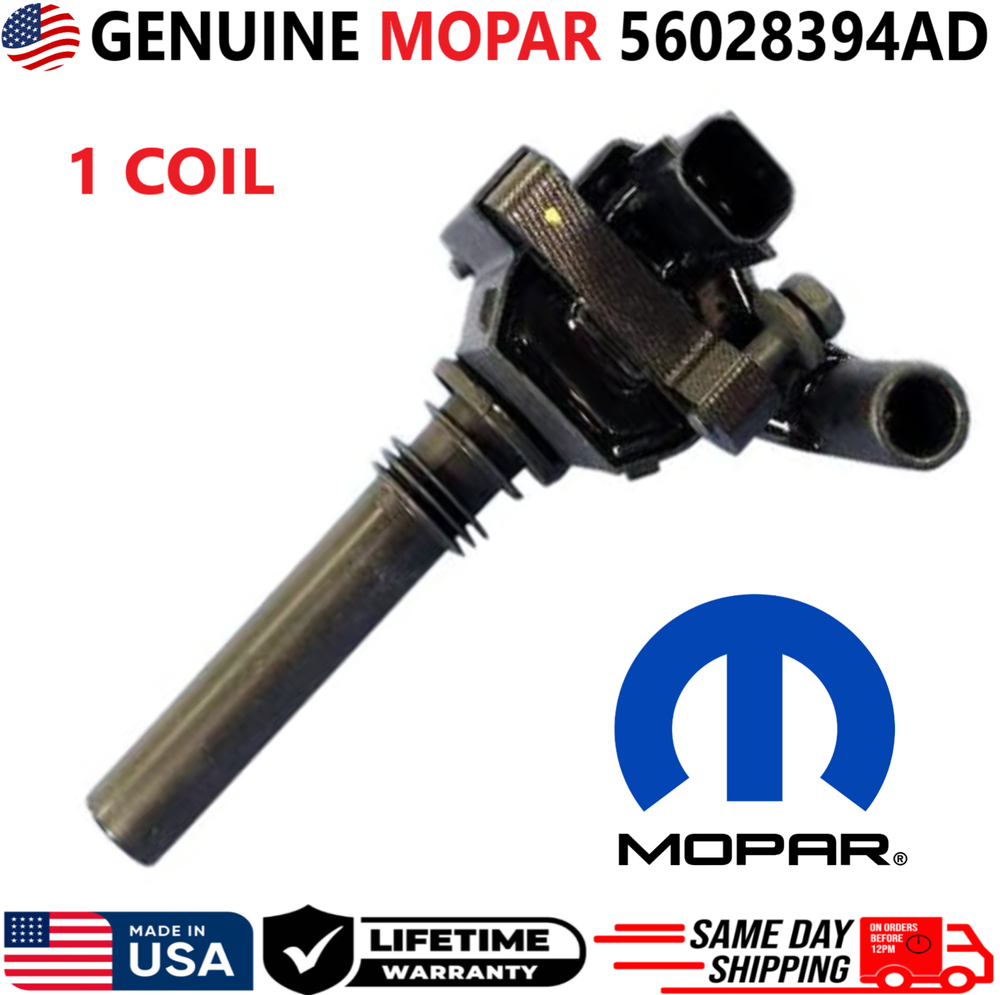 GENUINE MOPAR Ignition Coil For 2003-2005 Dodge Chrysler Jeep 5.7L, 56028394AD