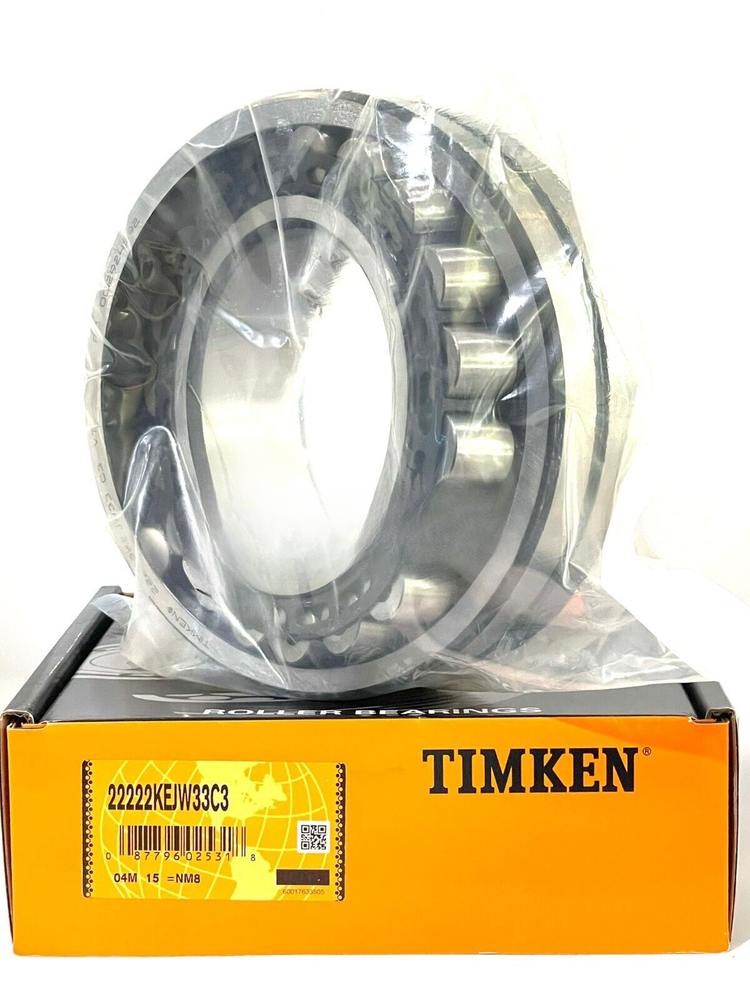 New 22222KEJW33C3 TIMKEN SPHERICAL ROLLER BEARING 110x200x53mm