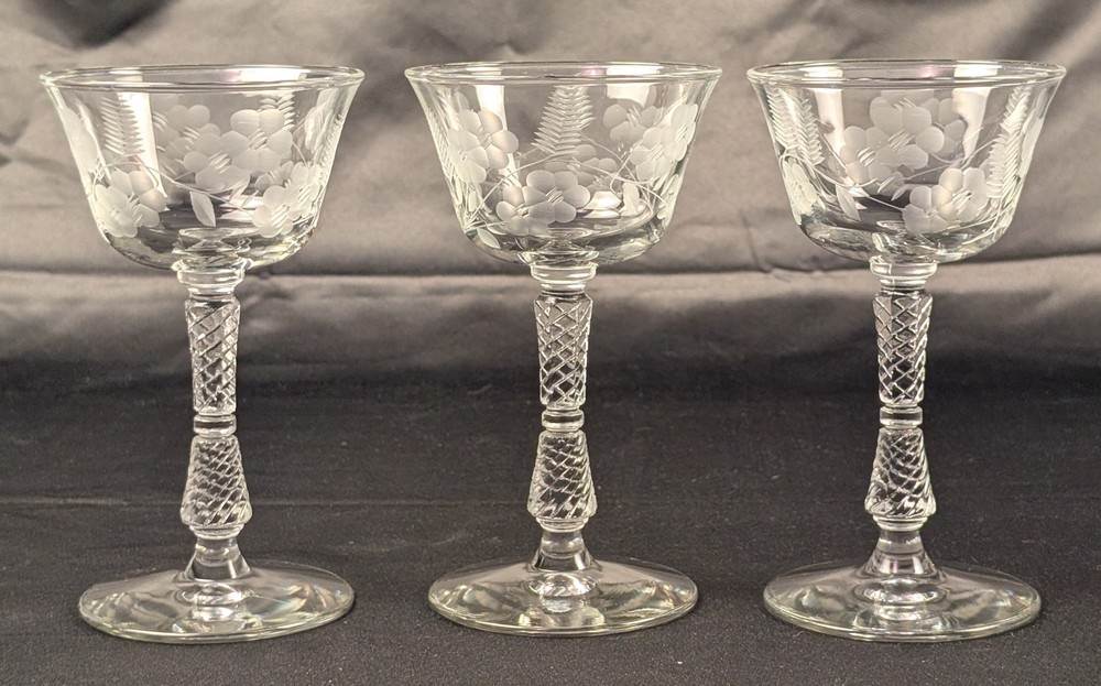 Vintage Libbey Rock Sharpe Liquor Cocktail 
