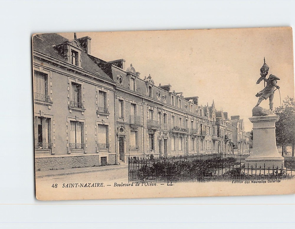 Postcard Boulevard de l Océan Saint Nazaire France