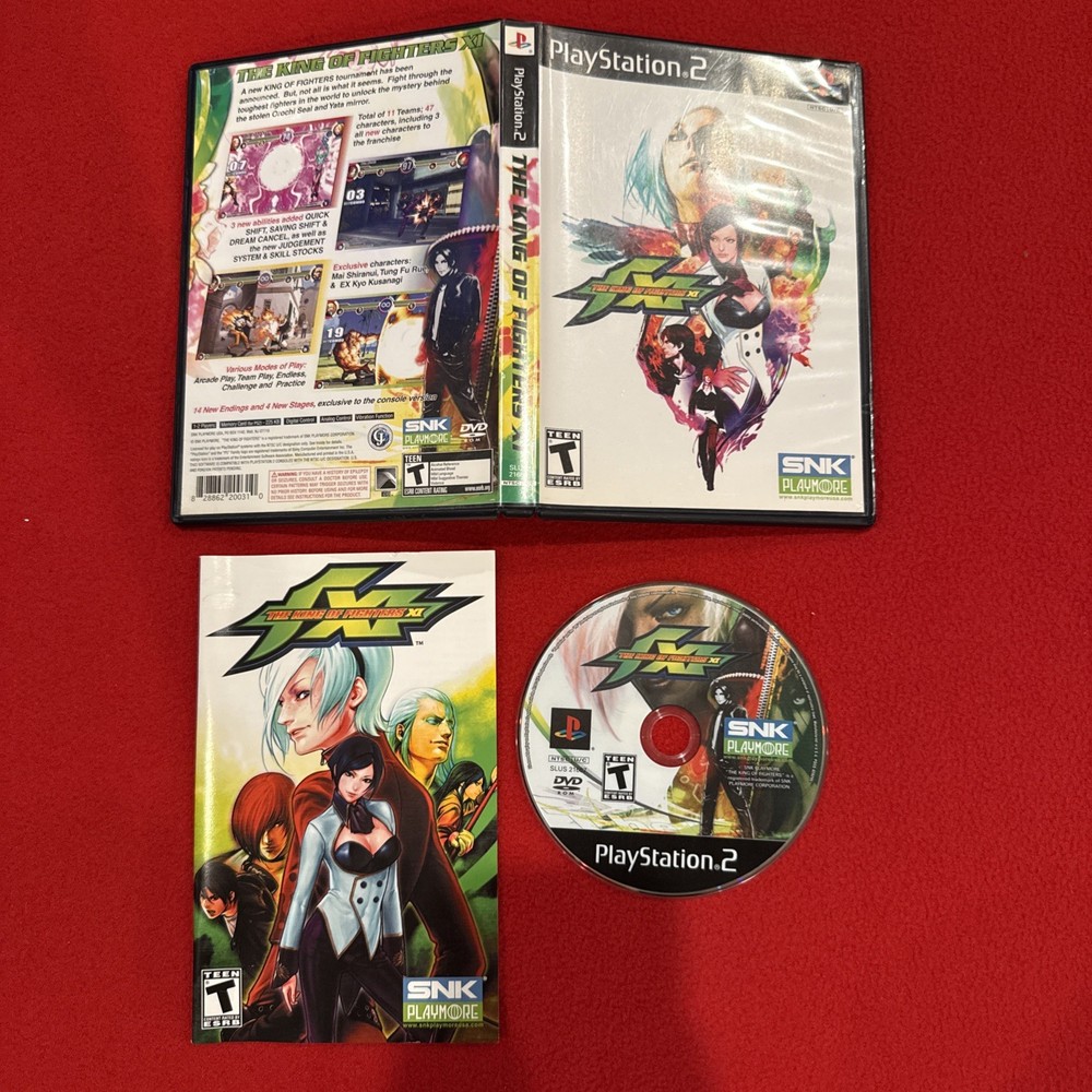 King of Fighters XI | Sony PlayStation 2 2007 | PS2 Complete CIB W/ Manual