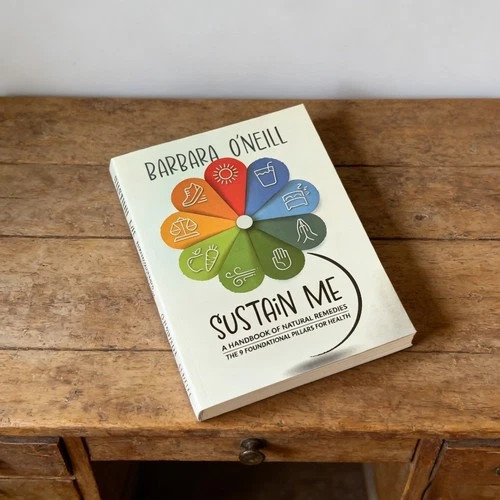 Sustain Me Book - Barbara O'Neill’s New Book Sealed In Hand - Free shipping Usa