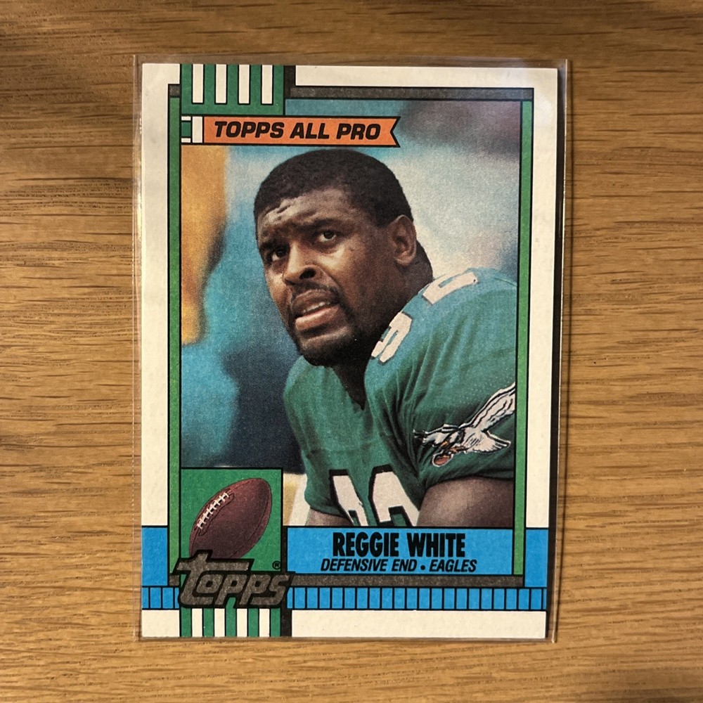 1990 Topps Reggie White All Pro Football Card #86 - Philadelphia Eagles - HOF