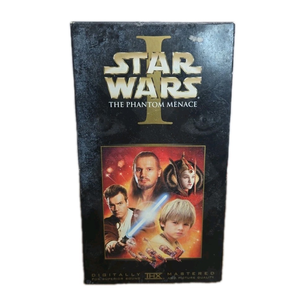 Star Wars Episode I: The Phantom Menace, VHS Movie, 2000 Liam Neeson, Tested