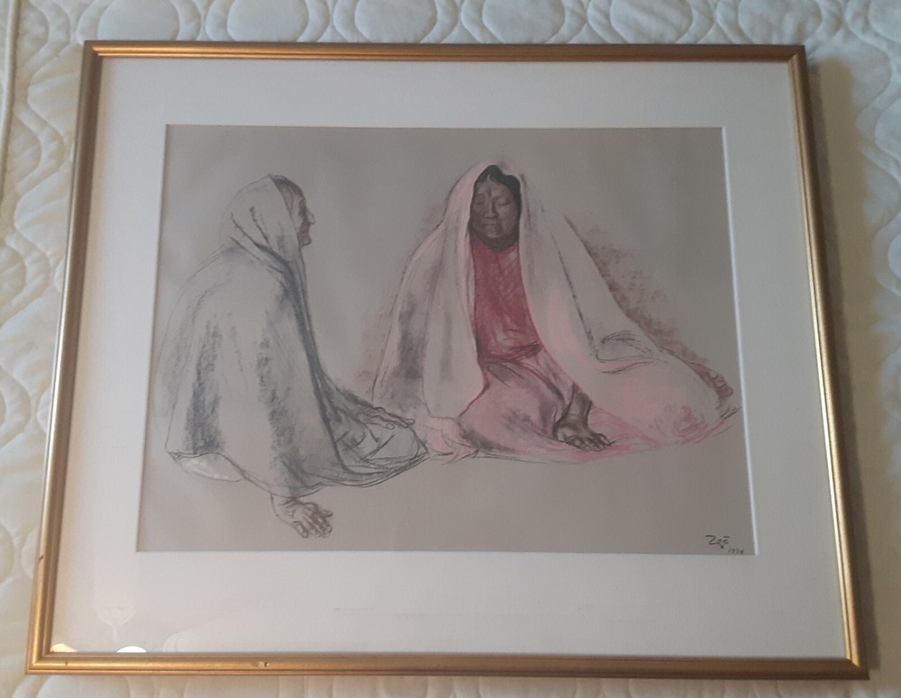 Francisco Zuniga Lithograph 