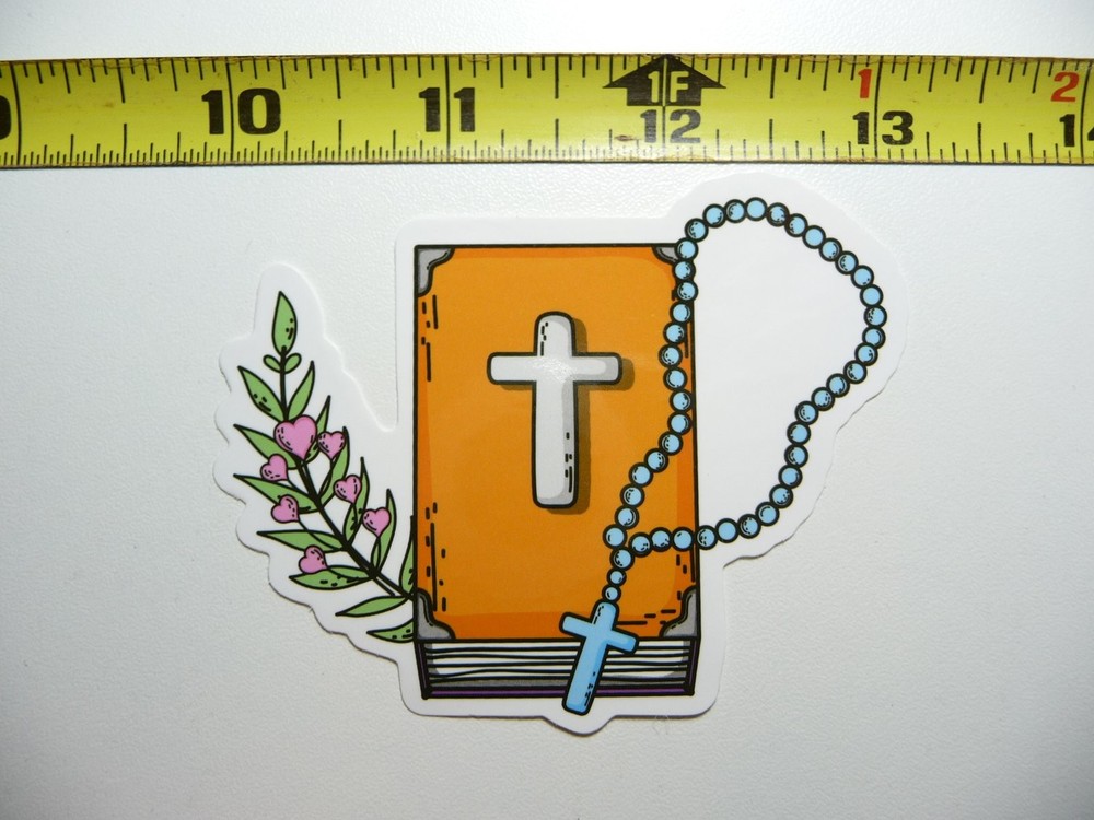 Christian Bible Cross Rosary Beads for Faith and Church Worship