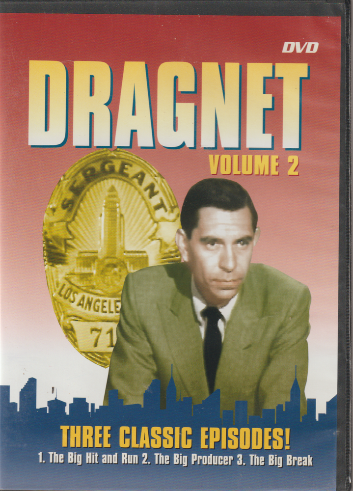 Dragnet Classics, Vol. 2 (DVD, 2008) 1951-1959, Jack Webb, Hal Gibney, Ben Alexa