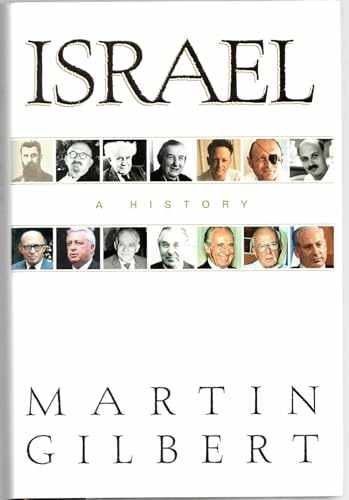 Israel: A History - Hardcover, by Gilbert Martin - Very Good g
