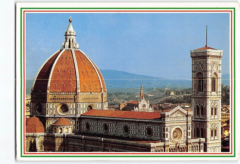 Postcard Florence Italy