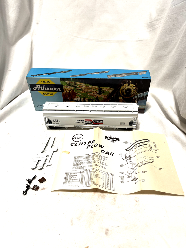 Athearn 1917 Borg Warner ACF Center Flow Hopper HO Scale New Assembled DG157