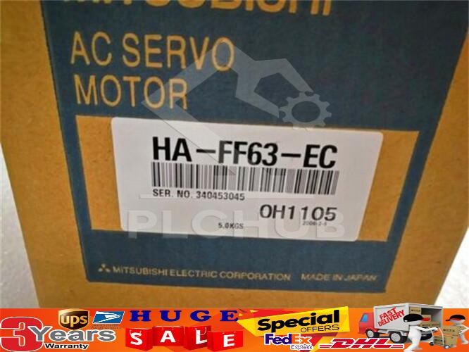 MITSUBUSHI HA-FF63-EC AC SERVO MOTOR HAFF63EC New In Box Expedited Shipping