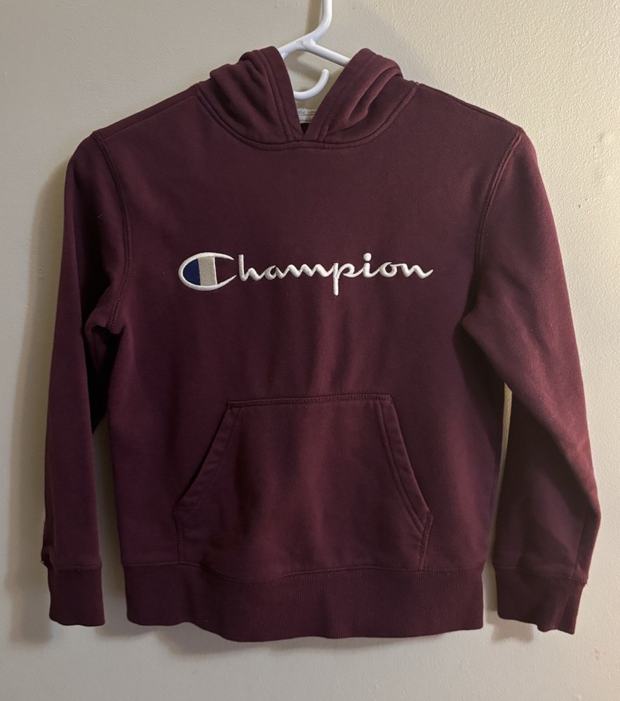 Champion Authentic Athleticwear Maroon Hoodie Women’s Small
